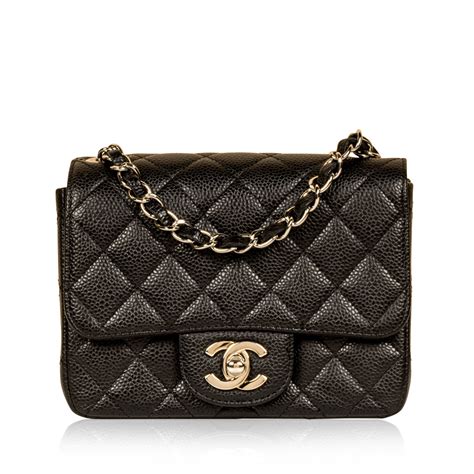 mini chanel bag black